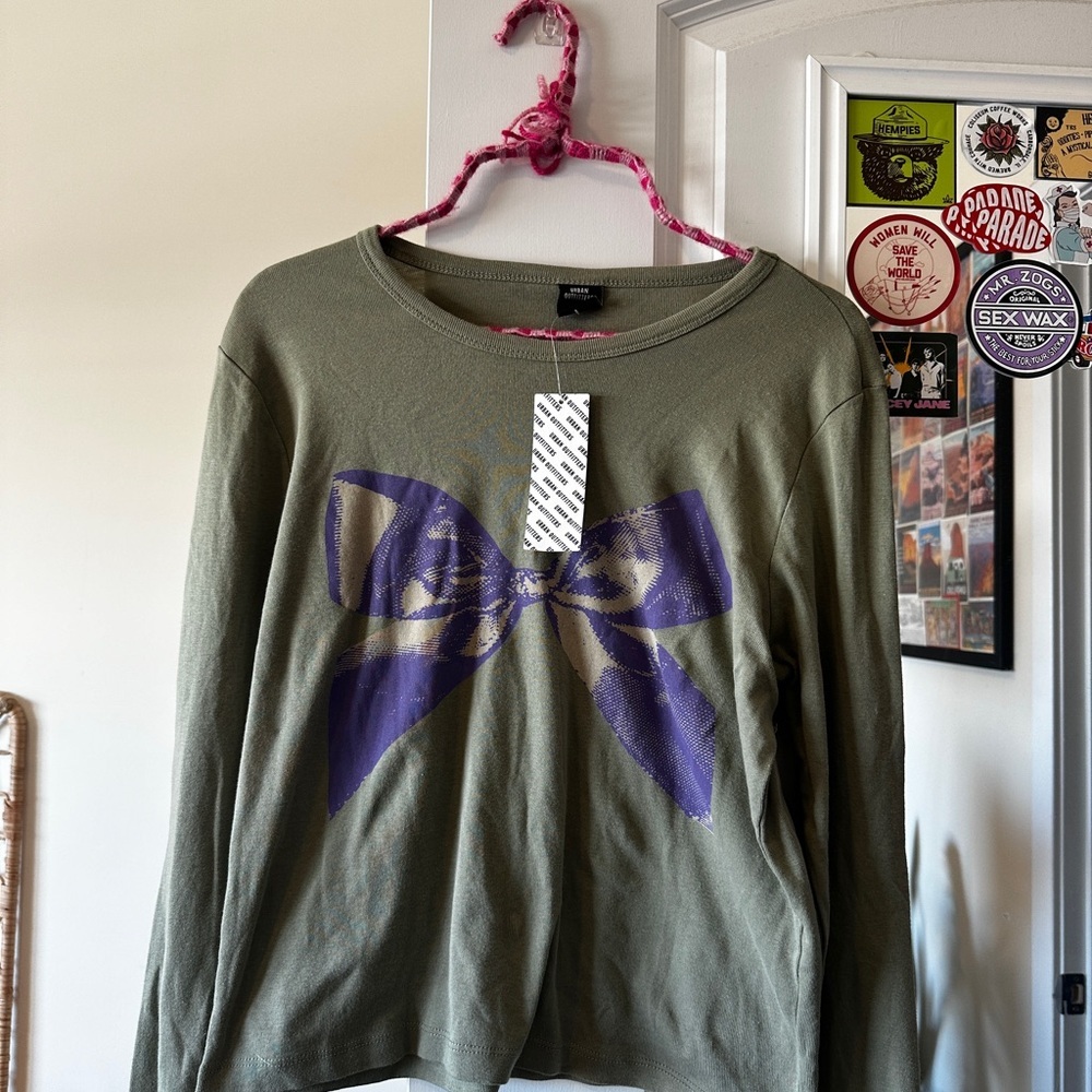 Urban Outfitters Green Long Sleeve
